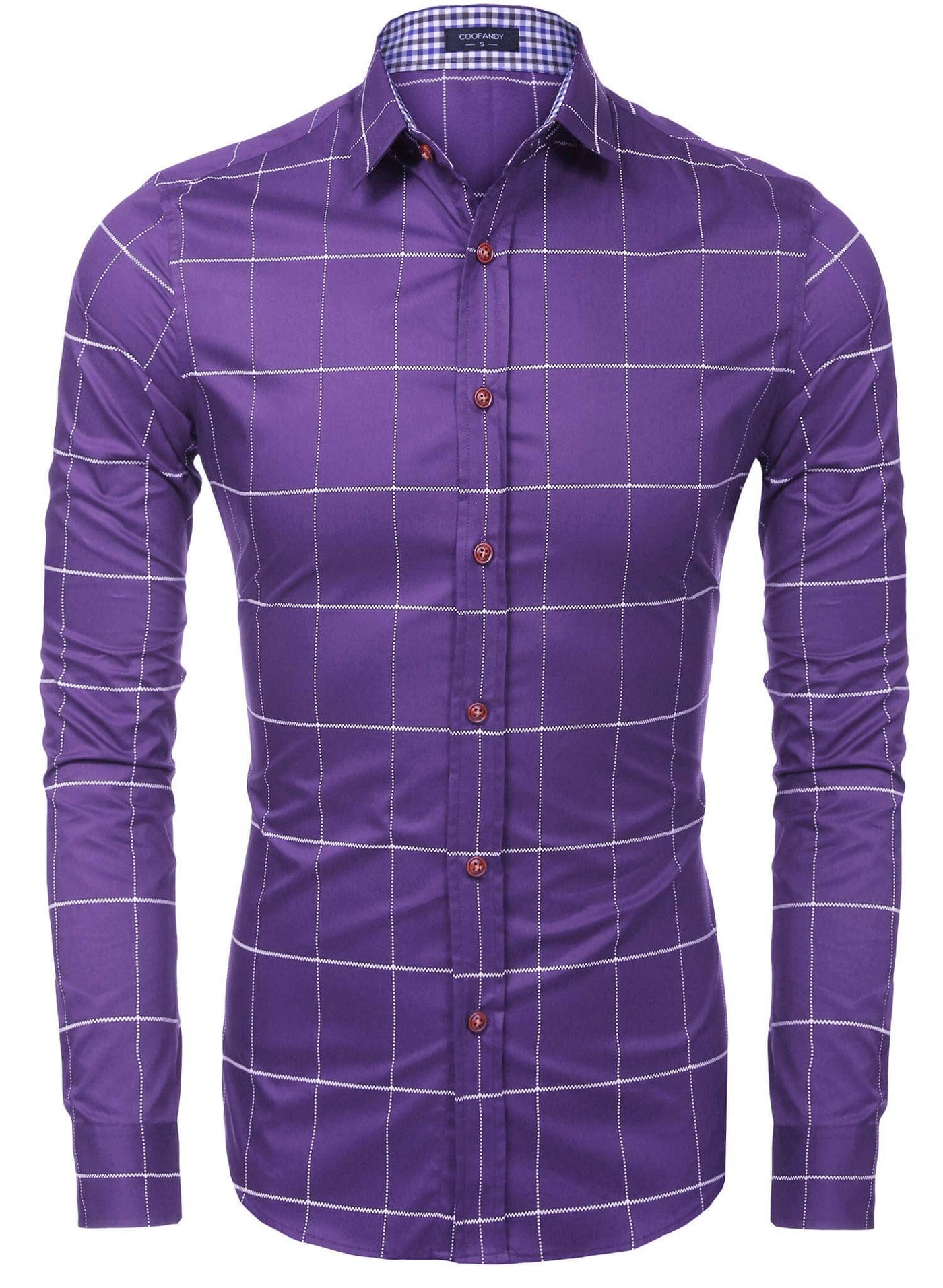 Coofandy Fashion Dress Shirt (US Only) Shirts coofandy 