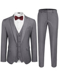 3 Piece Suits Set Tuxedo Prom Blazer Vest Pants Set (US Only) Suit Set coofandy 