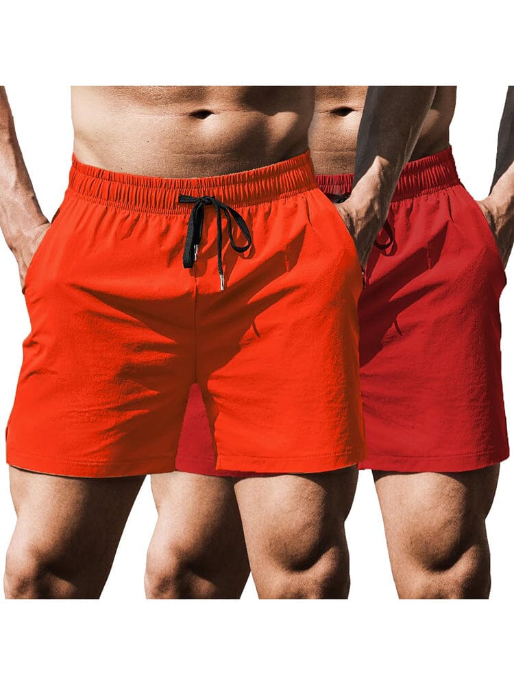 Athletic 2-Pack Workout Hiking Shorts (US Only) Shorts coofandy 