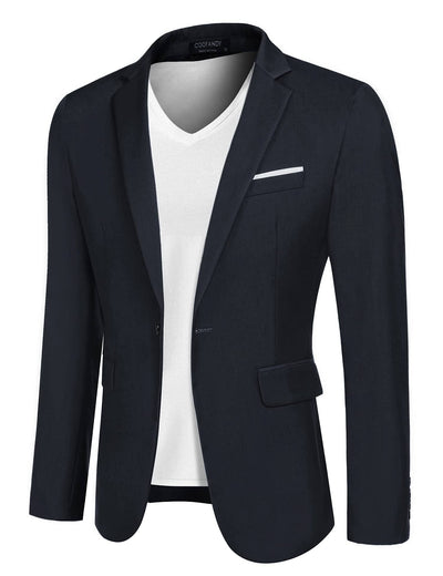 Coofandy Casual Blazer (US Only) Blazer coofandy Dark Grey XS 