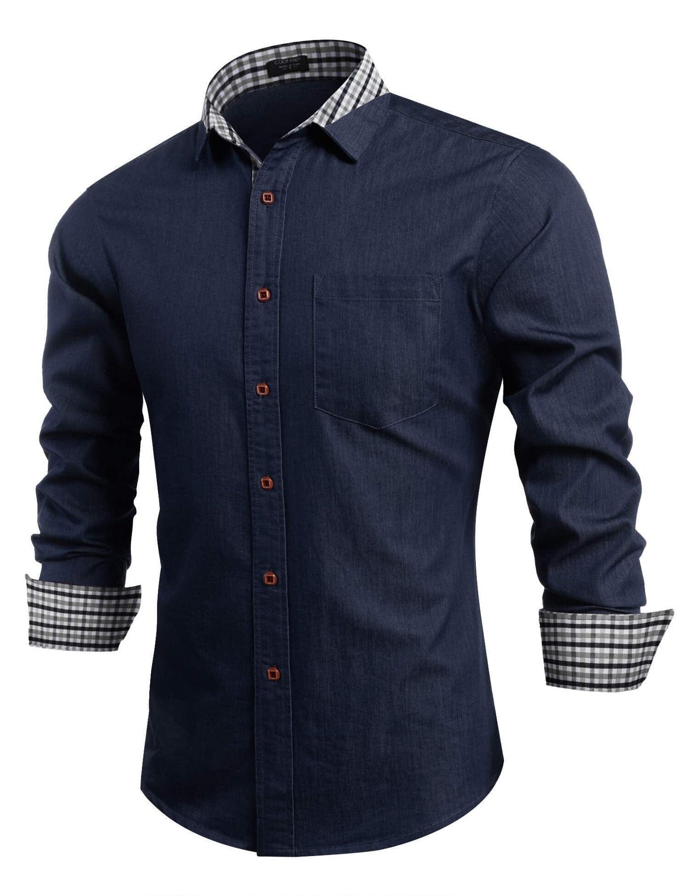 Coofandy Denim Work Shirt (US Only) Shirts coofandy Type 02 - Champlain S 