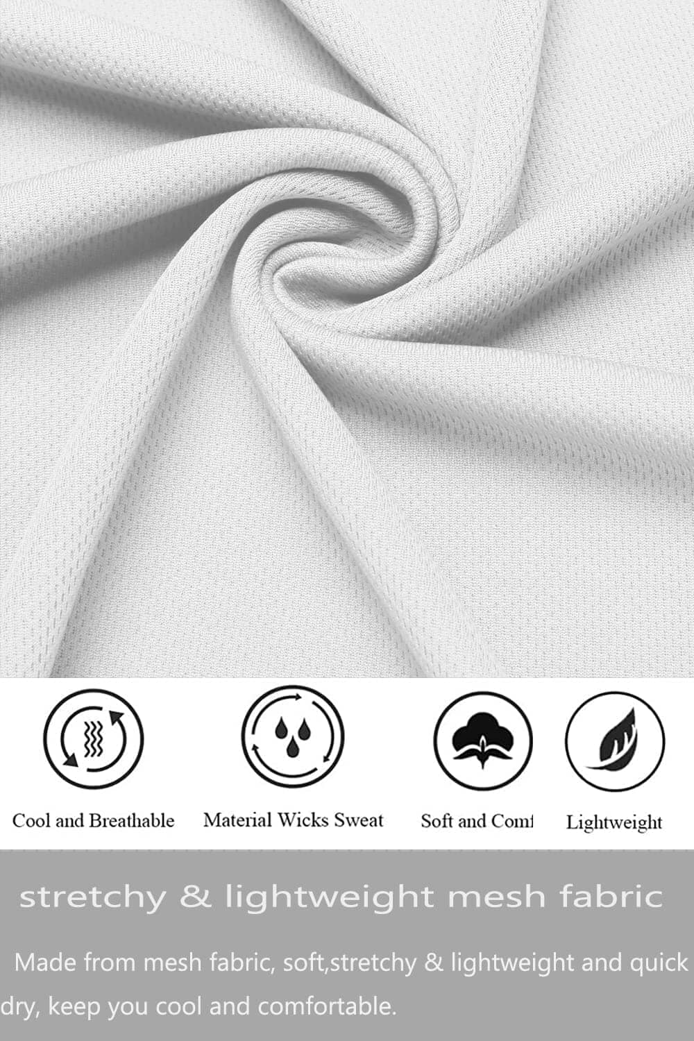 Coofandy 2pcs Sports Mesh Tracksuit (US Only) T-Shirt coofandy 
