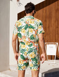 Coofandy Floral One Piece Hawaiian Jumpsuit (US Only) Jumpsuit coofandy 