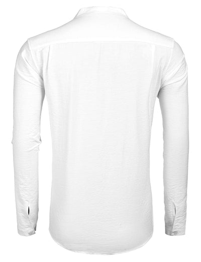 Coofandy Henley Cotton Beach Shirts (US Only) Shirts coofandy 