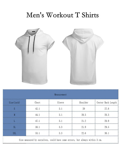 Coofandy Gym Muscle Hooded Tank Top (US Only) Tank Tops coofandy 